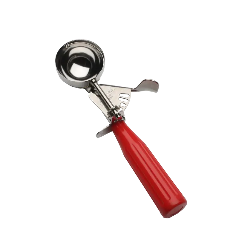 1.69 OZ RED LEVER DISHER - 1-29/32 INCH DIAMETER