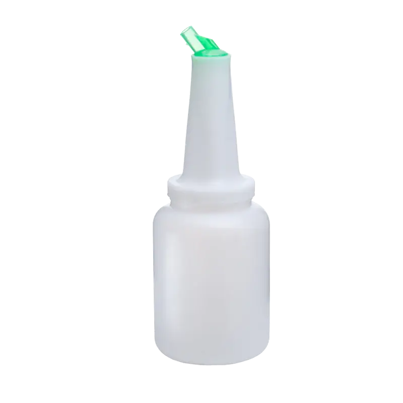 2 QT FLOW AND STOW WITH GREEN SPOUT AND LID