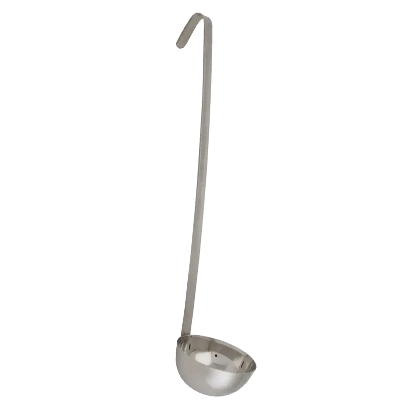 4 OZ TWO PIECE STAINLESS STEEL LADLE