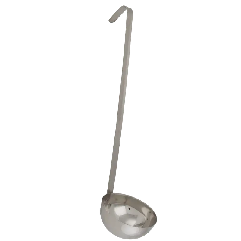 6 OZ TWO PIECE STAINLESS STEEL LADLE