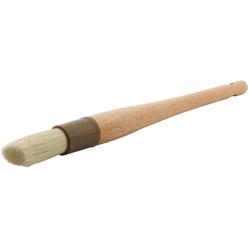 1 INCH ROUND BOAR BRISTLE PASTRY BRUSH
