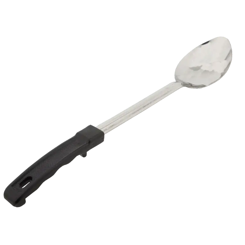 15 INCH SOLID BASTING SPOON WITH PLASTIC HANDLE