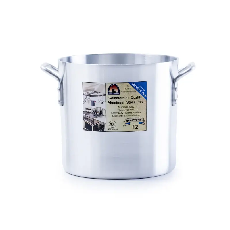 12 QT ALUMINUM STOCK POT