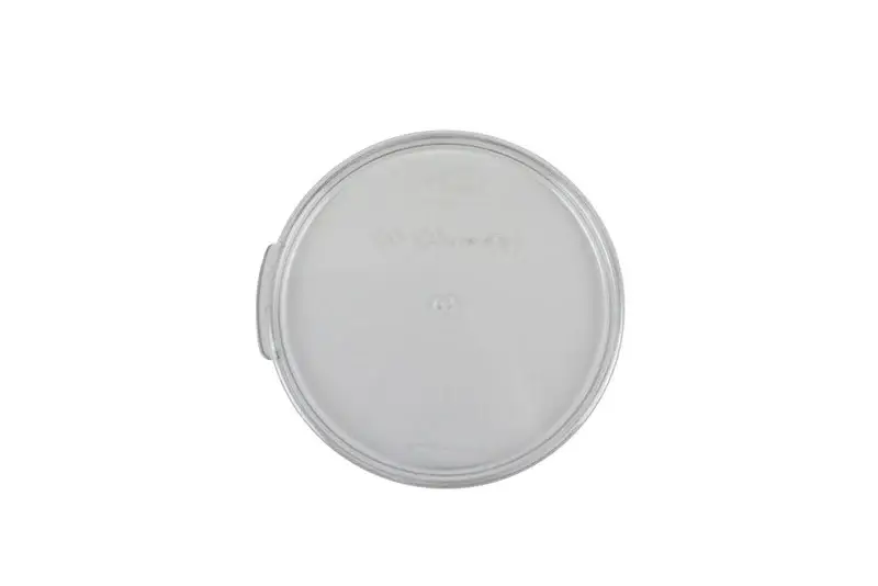 POLYCARBONATE COVER FOR 2 AND 4 QT ROUND STORAGE CONTAINERS - CLEAR