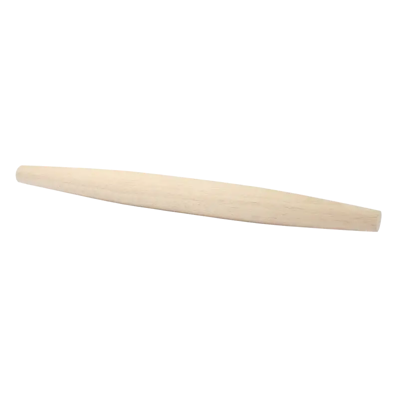 20 INCH FRENCH STYLE WOOD ROLLING PIN WITH 1.75 INCH BARREL