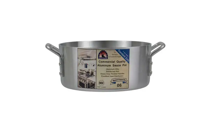 6 QT ALUMINUM SAUCE POT