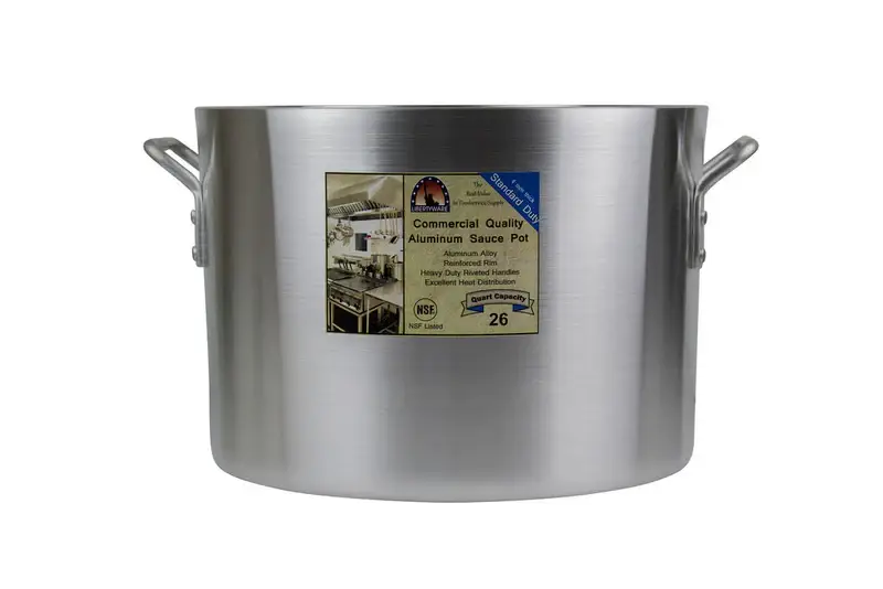 26 QT ALUMINUM SAUCE POT