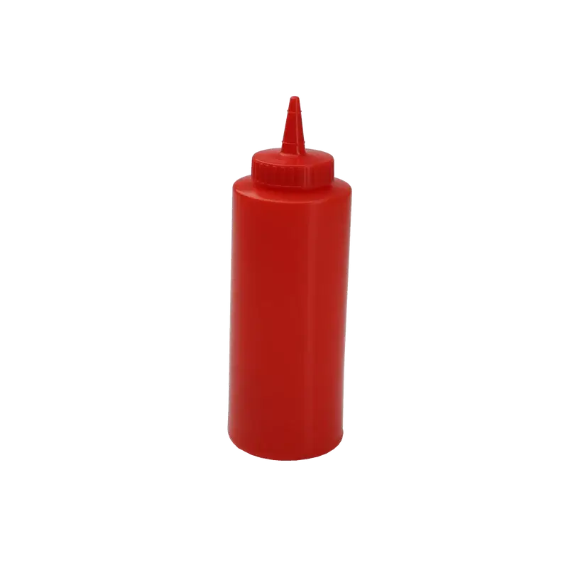 12 OZ RED SQUEEZE BOTTLE