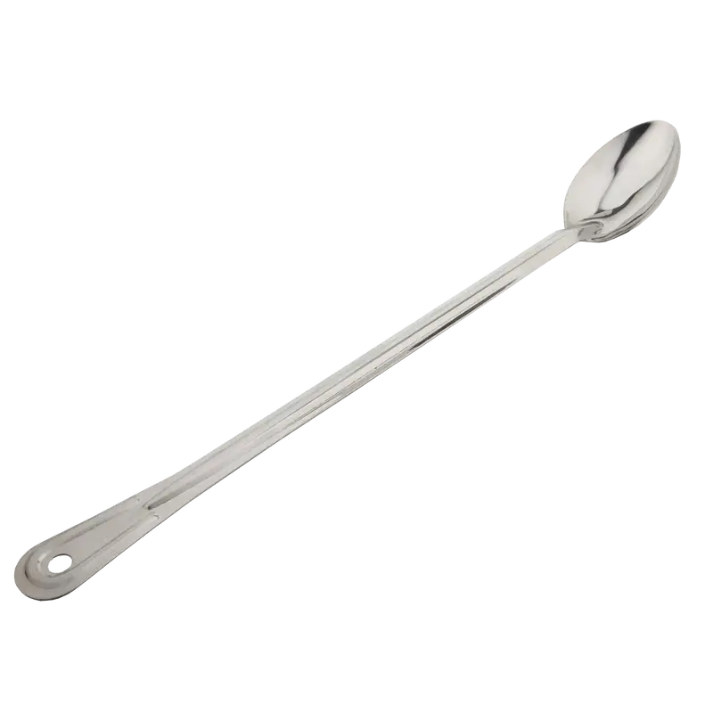 21 IN STAINLESS STEEL SOLID BASTING SPOON