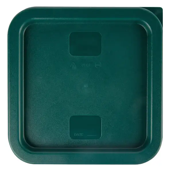 GREEN SQUARE COVER FOR 2 AND 4 QT STORAGE CONTAINERS