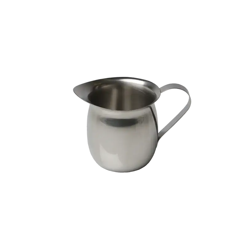 8 OZ STAINLESS STEEL BELL CREAMER