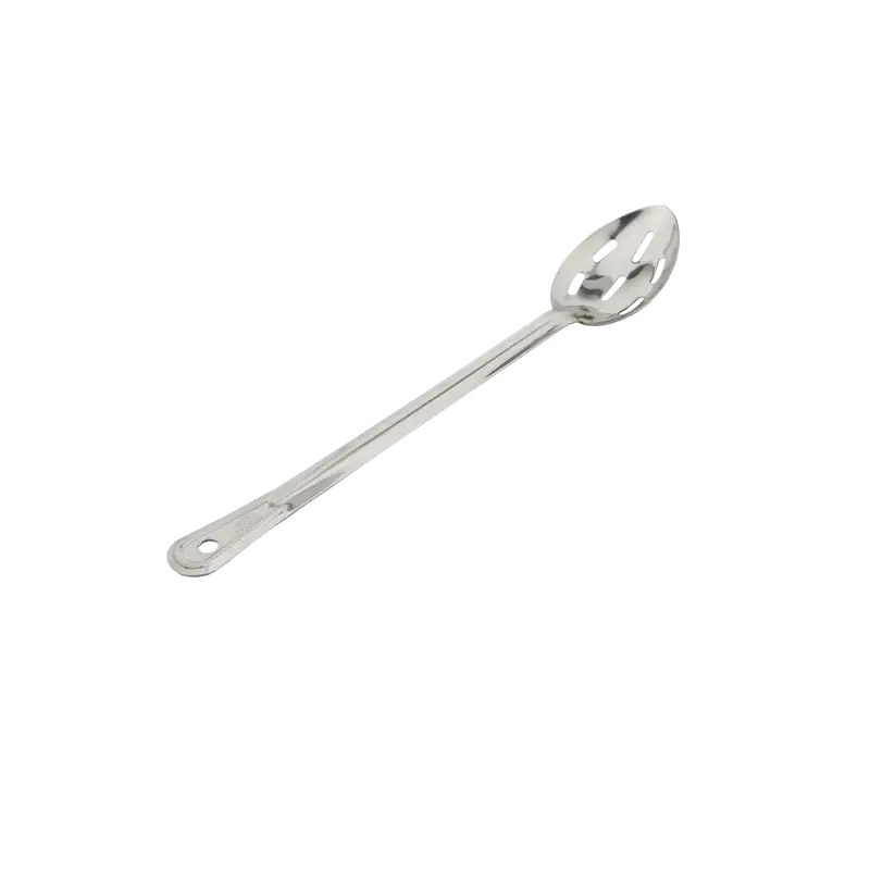 15 INCH STAINLESS STEEL SLOTTED BASTING SPOON