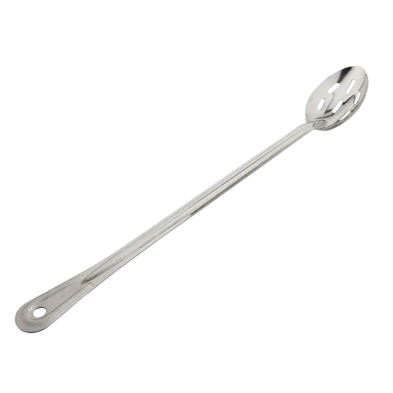 21 INCH STAINLESS STEEL SLOTTED BASTING SPOON