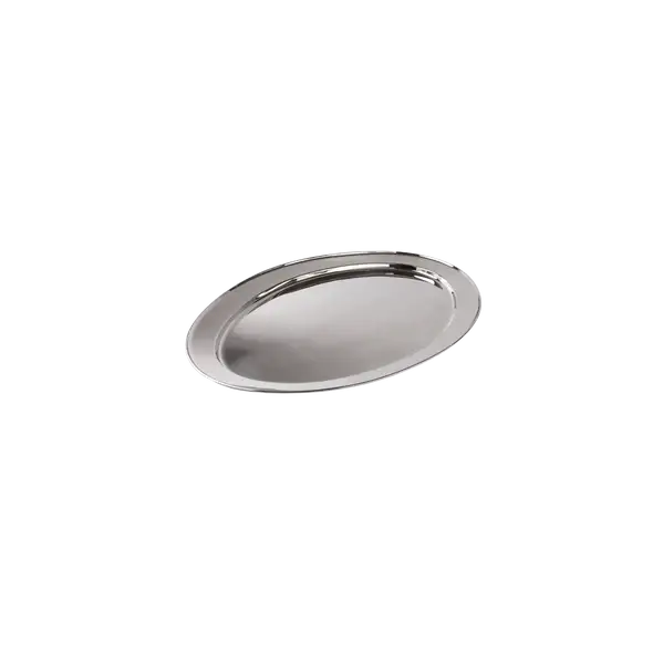 10 INCH STAINLESS STEEL OVAL PLATTER