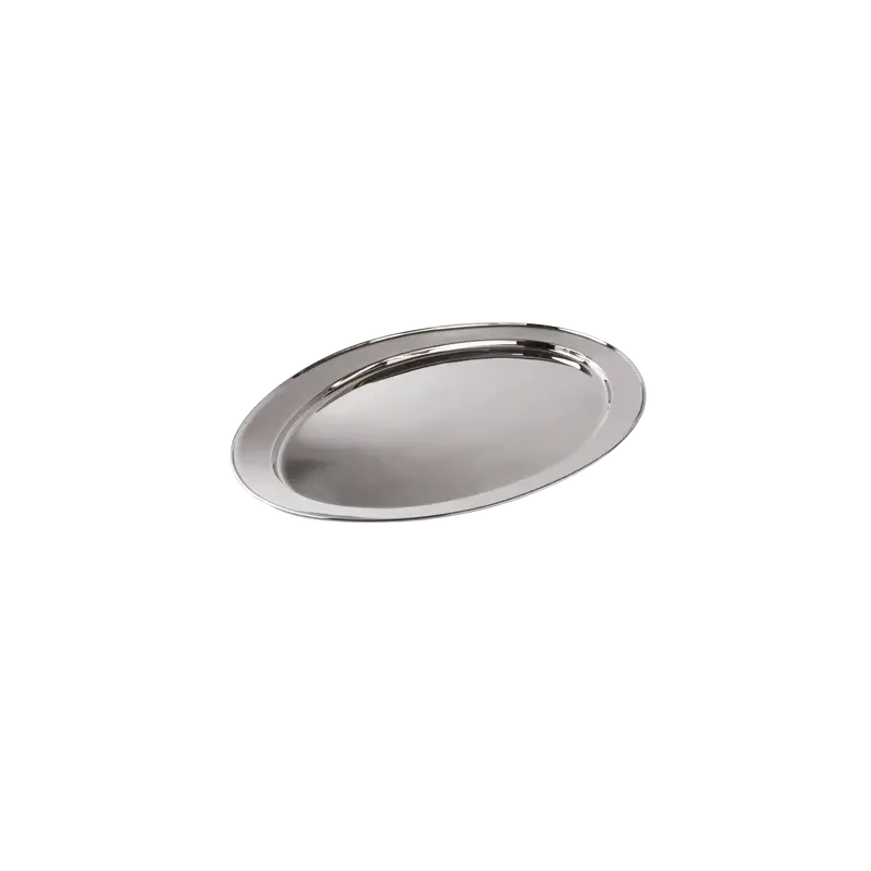 12 INCH STAINLESS STEEL OVAL PLATTER