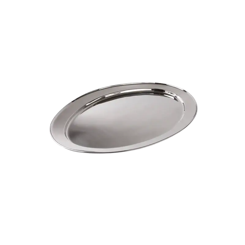 18 INCH STAINLESS STEEL OVAL PLATTER