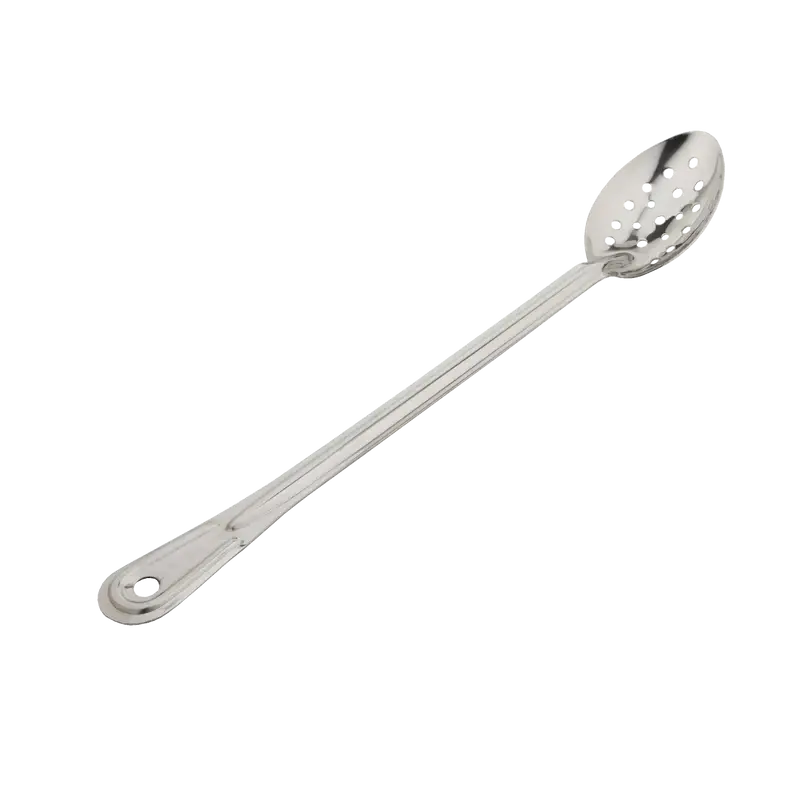 18 INCH STAINLESS STEEL PERFORATED BASTING SPOON