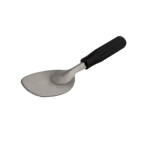 STAINLESS STEEL ICE CREAM SPADE WITH PLASTIC HANDLE