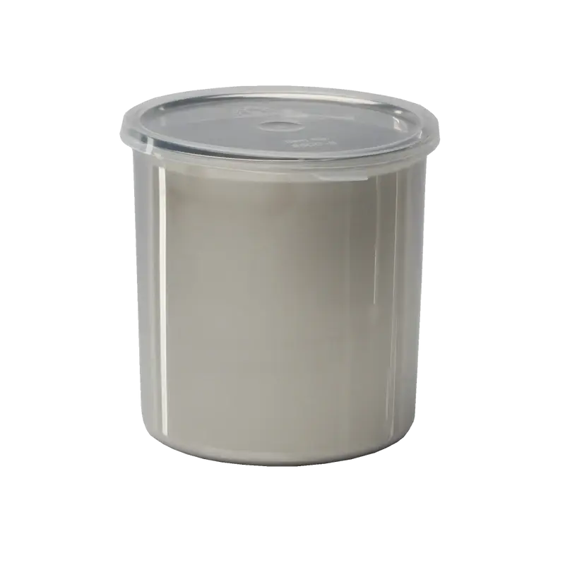 1.2 QT STAINLESS STEEL SALAD CROCK WITH LID