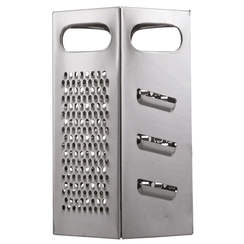 STAINLESS STEEL FOUR SIDED SQUARE GRATER