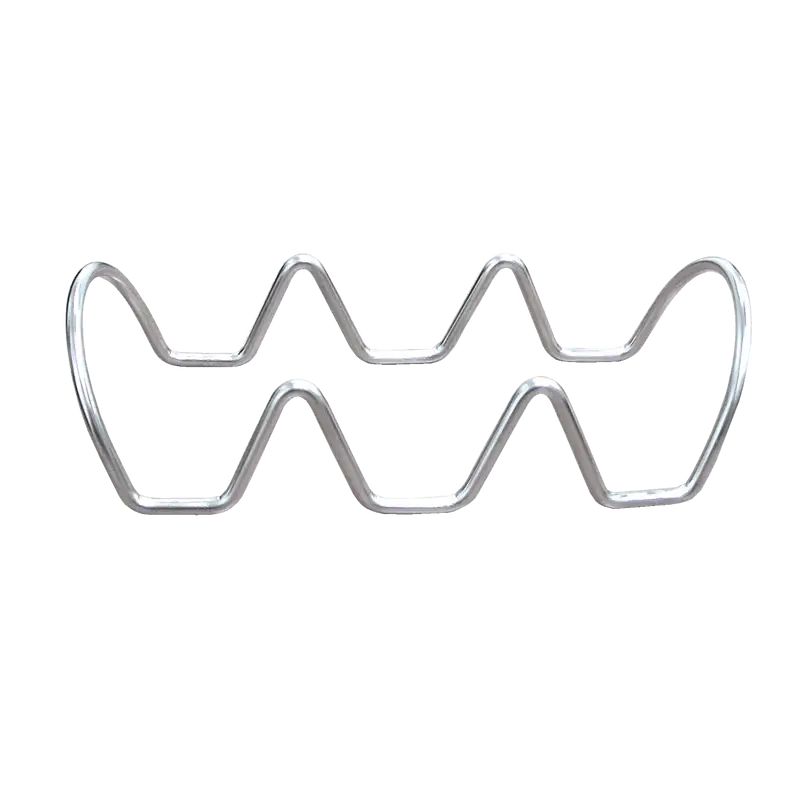 STAINLESS STEEL THREE SECTION TACO RACK