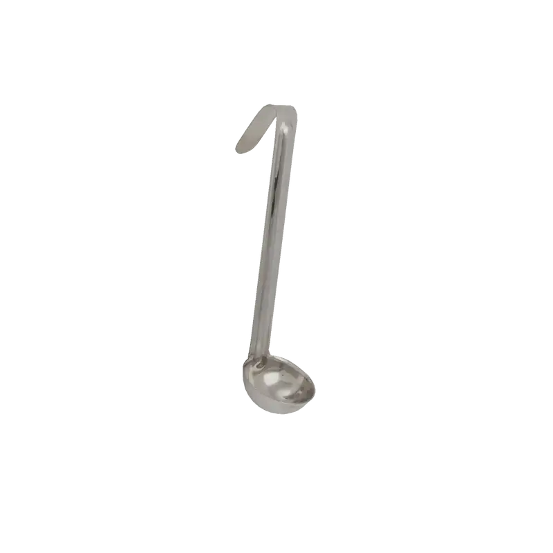 1/2 OZ STAINLESS STEEL SYRUP LADLE WITH SHORT 7IN HANDLE
