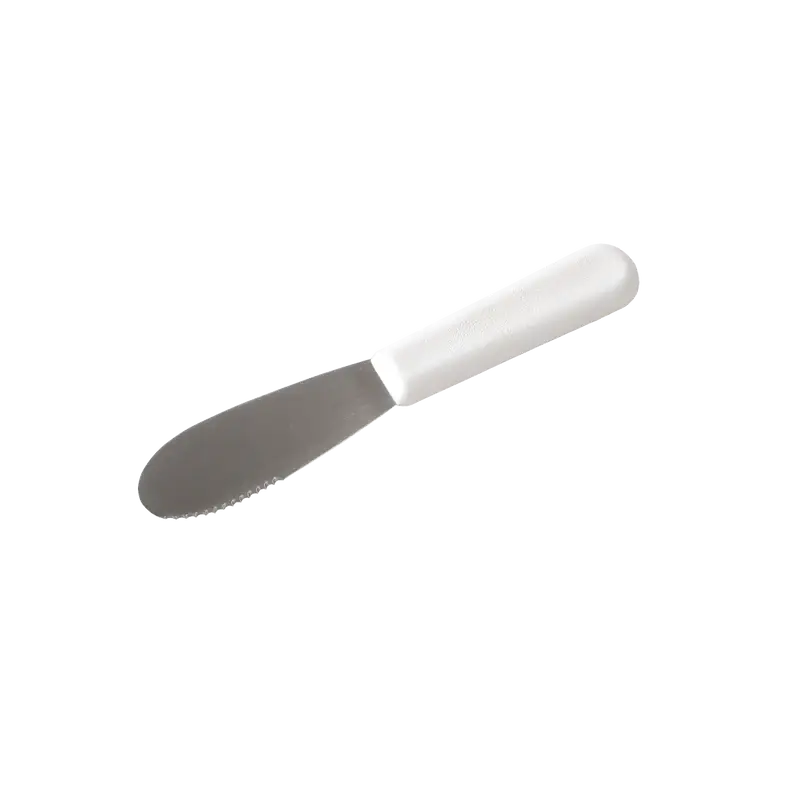 6 INCH STAINLESS STEEL SANDWICH SPREADER WITH POLYPROPYLENE HANDLE