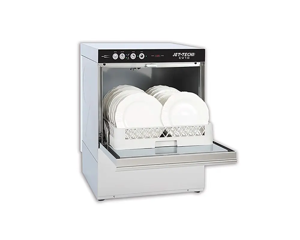 JET-TECH HIGH TEMP UNDERCOUNTER DISHWASHER WITH INTEGRATED RINSE BOOSTER - ETL APPROVED