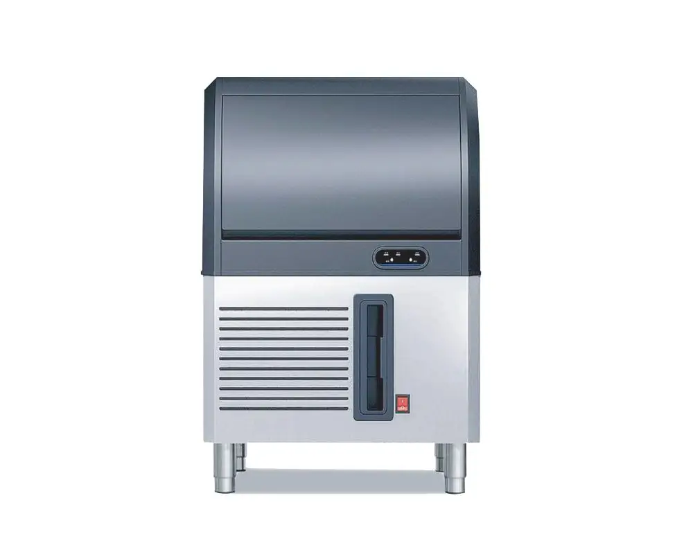 OSION AIR COOLED 130 LB UNDER COUNTER ICE MACHINE WITH 58 LB BIN - CRESCENT CUBE - ETL APPROVED