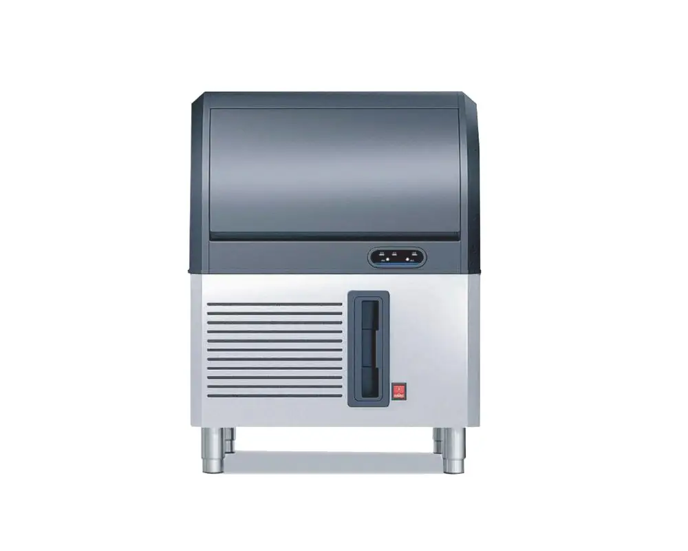 OSION AIR COOLED 200 LB UNDER COUNTER ICE MACHINE WITH 80 LB BIN - CRESCENT CUBE - ETL APPROVED