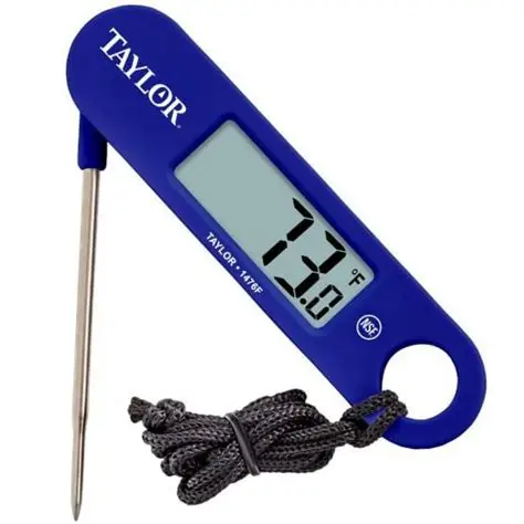 WATERPROOF THERMOMETER DIGITAL FOLDING -40 DEGREE TO 250 DEGREE