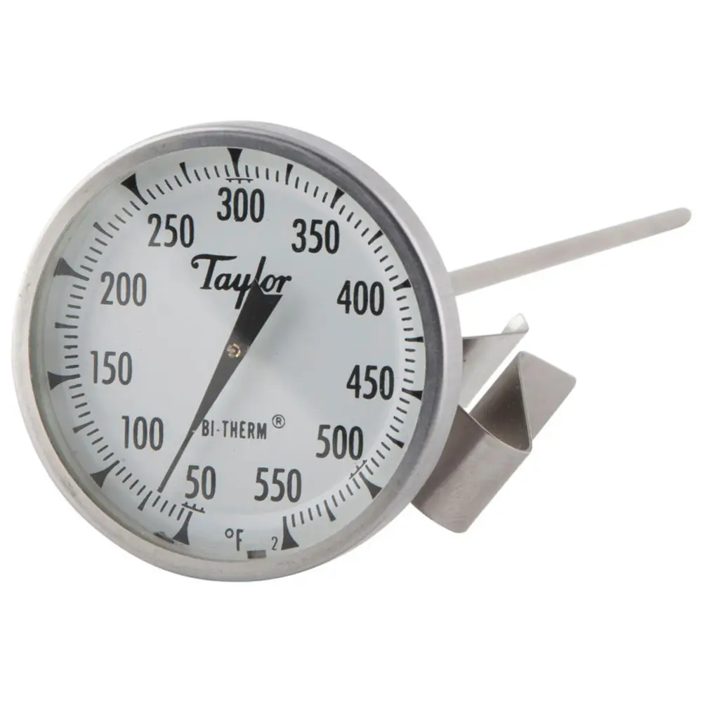 DEEP FRY / CANDY THERMOMETER 12 INCH WITH A 2 INCH DISPLAY