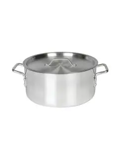 8 QT ALUMINUM BRAZIER WITH COVER