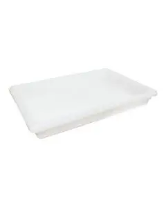FULL SIZE 3 INCH DEEP POLYPROPYLENE FOOD STORAGE BOX - 5 GALLON