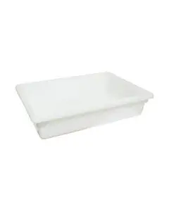 FULL SIZE 6 INCH DEEP POLYPROPYLENE FOOD STORAGE BOX - 8-3/4 GALLON