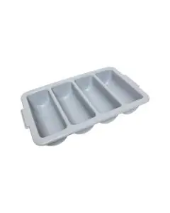 4 COMPARTMENT POLYPROPYLENE CUTLERY BIN