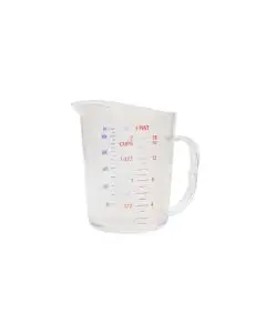 1 PINT POLYCARBONATE MEASURING CUP WITH COLOR GRADUATIONS