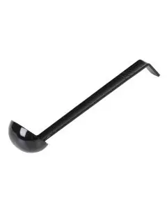 3/4 OZ BLACK POLYCARBONATE ONE-PIECE LADLE WITH 8-1/2 INCH HANDLE