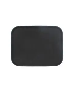 14 X 18 INCH RECTANGULAR NON-SKID TRAY - BLACK
