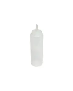 8 OZ CLEAR SQUEEZE BOTTLE