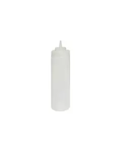 24 OZ CLEAR WIDE MOUTH SQUEEZE BOTTLE