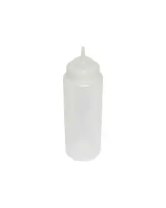 32 OZ CLEAR WIDE MOUTH SQUEEZE BOTTLE