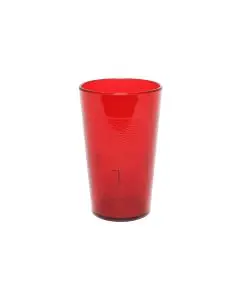 5 OZ PEBBLED TUMBLER - RED