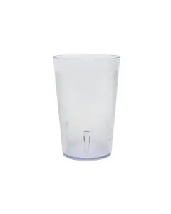 8 OZ PEBBLED TUMBLER - CLEAR