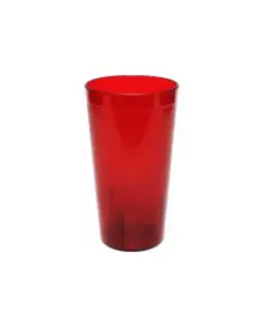 12 OZ PEBBLED TUMBLER - RED