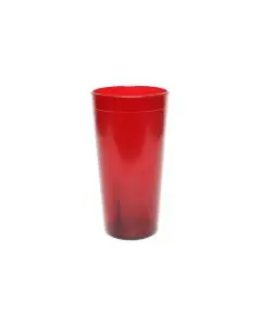 20 OZ PEBBLED TUMBLER - RED