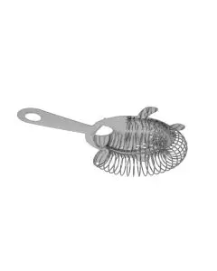 STAINLESS STEEL BAR STRAINER WITH 4 PRONGS