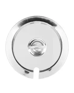 4 QT STAINLESS STEEL INSET PAN COVER