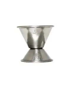 1/2 AND 1 OZ STAINLESS STEEL JIGGER