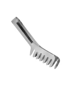 8 INCH STAINLESS STEEL SPAGHETTI TONG
